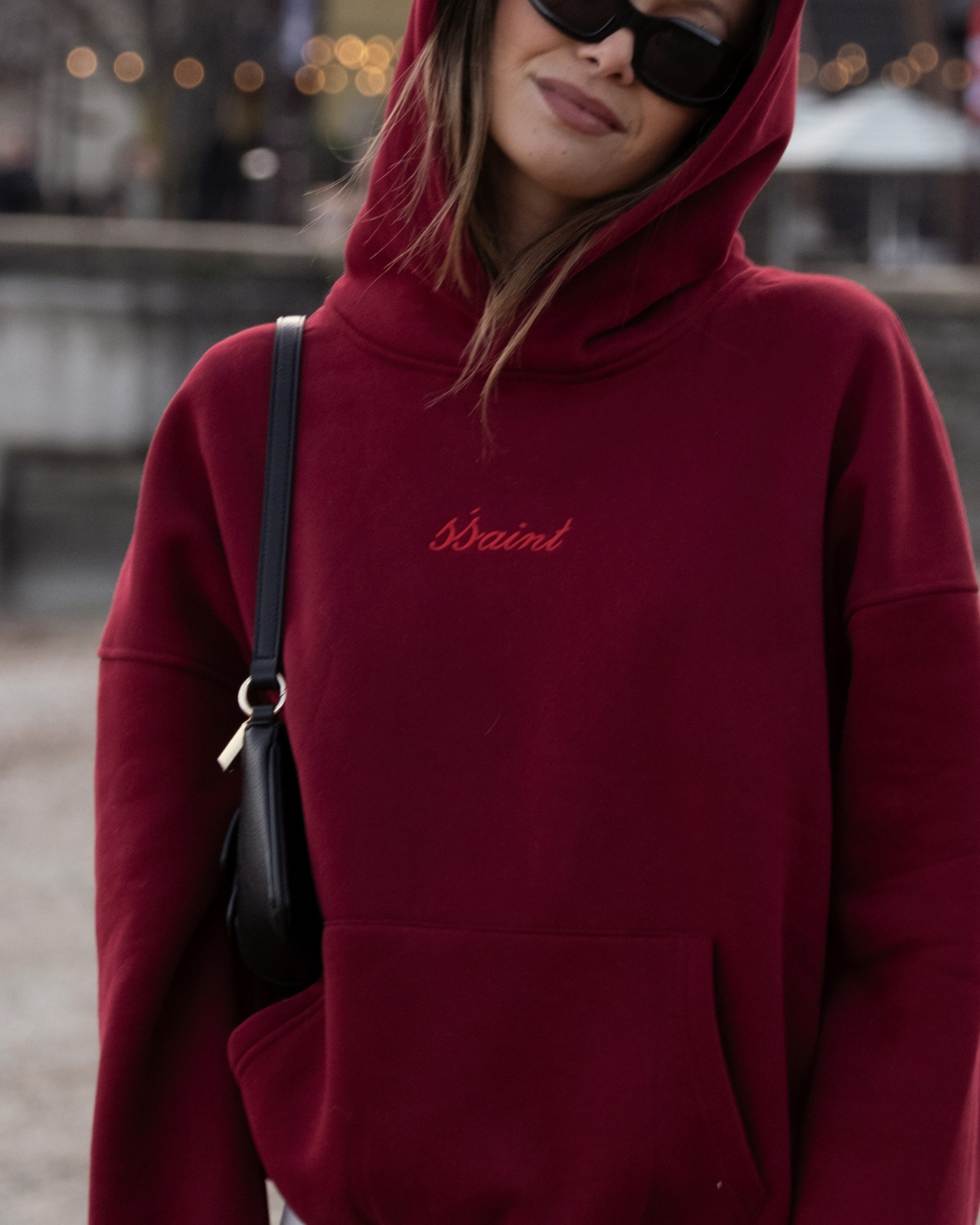 Ssaint - Logo Hoodie - Cherry