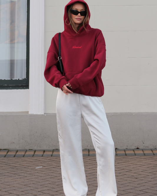 Ssaint - Logo Hoodie - Cherry