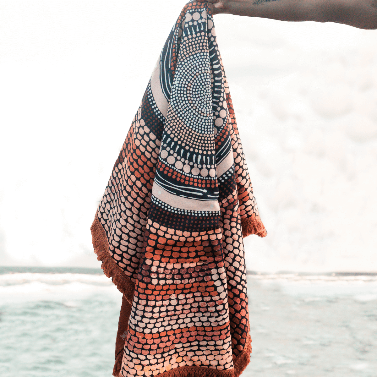 Wandering Folk X Miimi & Jiinda Collab Picnic Rug - Jagun Dreaming