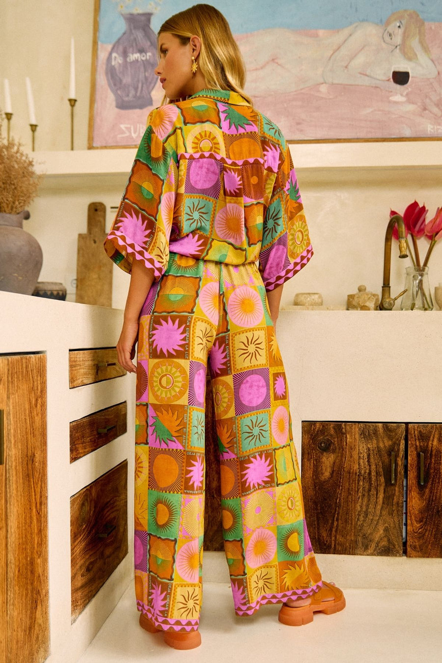 Nine Lives Bazaar - Sunday Pants - Sundowner
