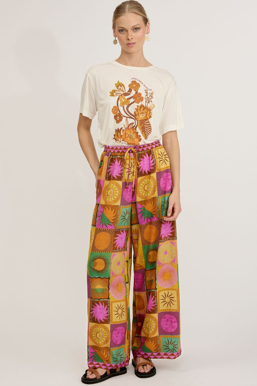 Nine Lives Bazaar - Sunday Pants - Sundowner