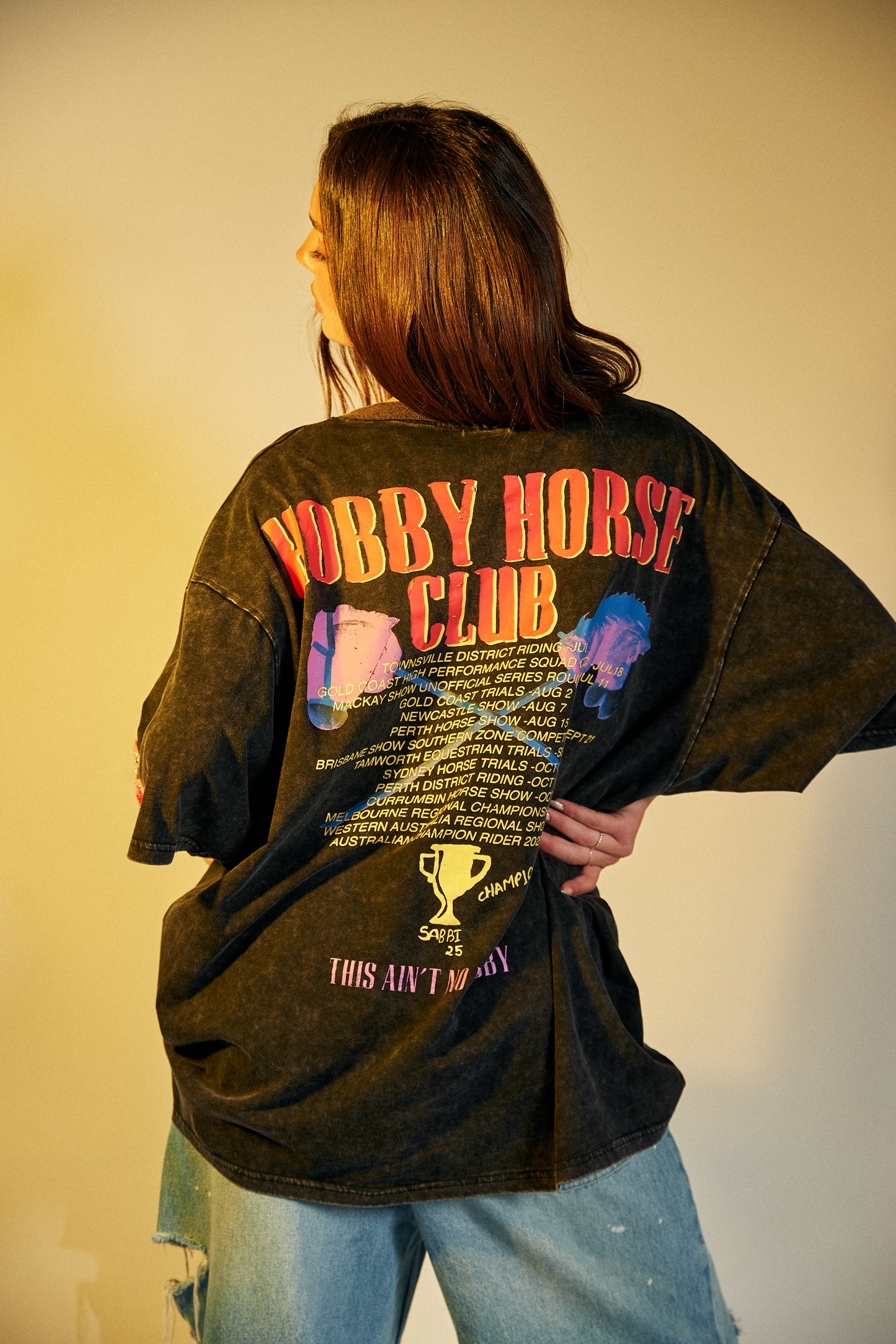 Sabbi - The Show Pony Bling Tee - Black