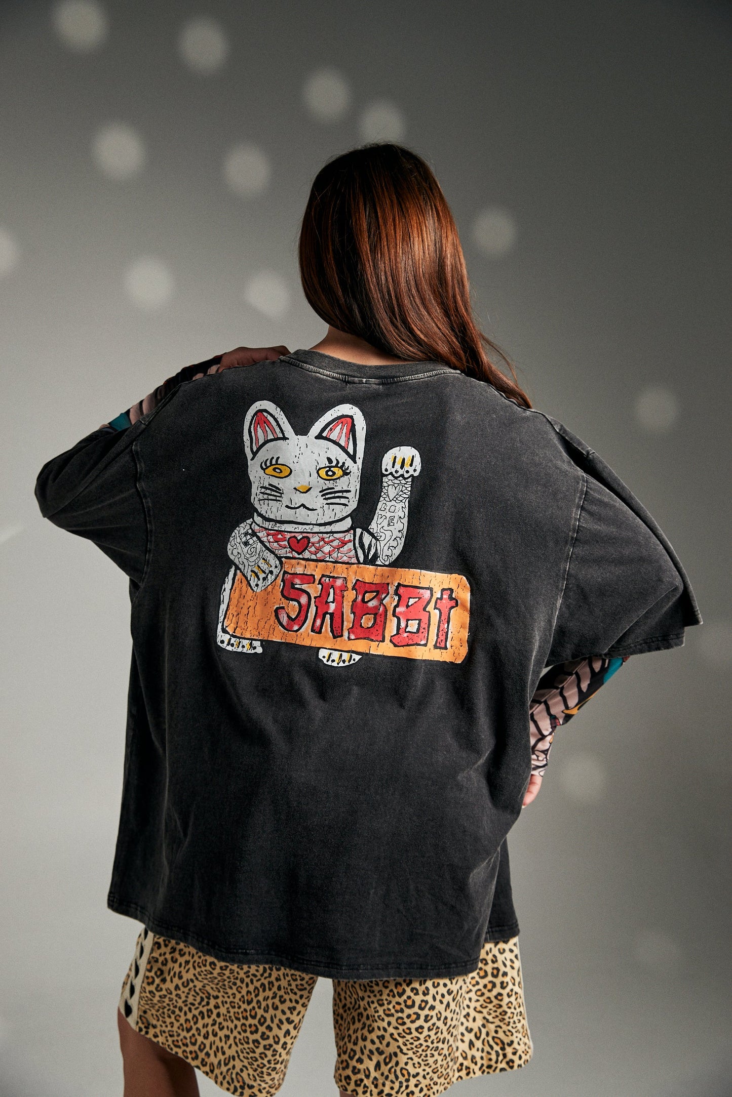 Sabbi - The Champagne Tattoo Tee - Black