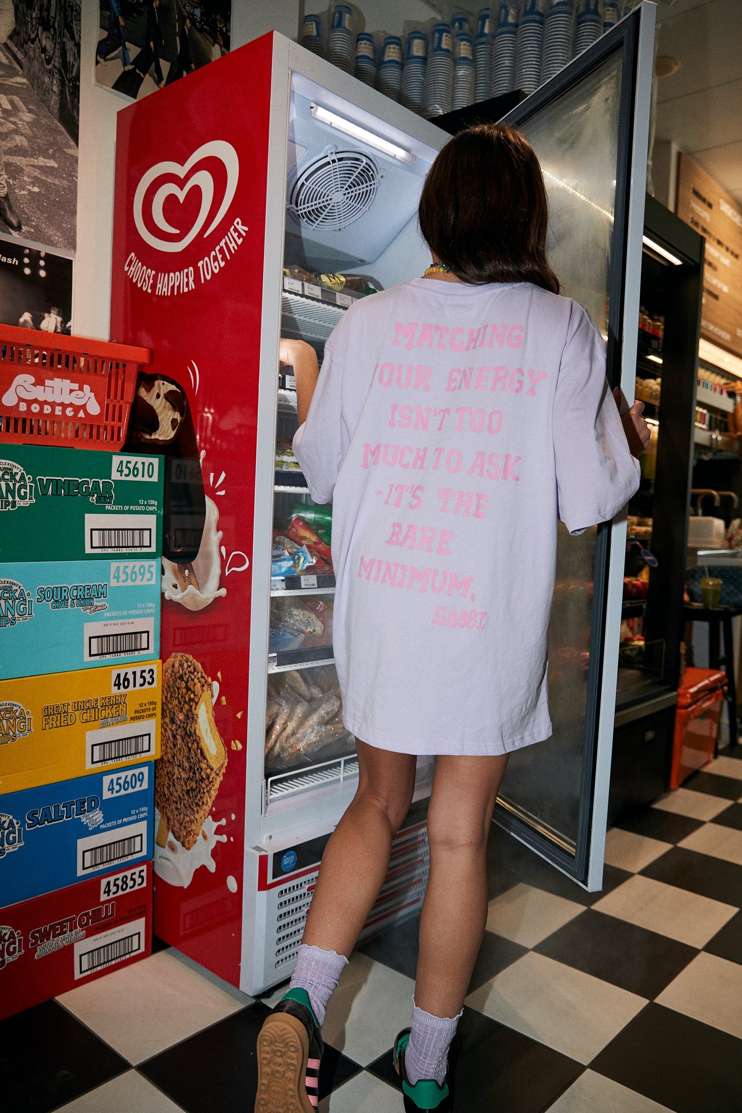 Sabbi - The Very Oversized Self Love Club Tee - Lilac