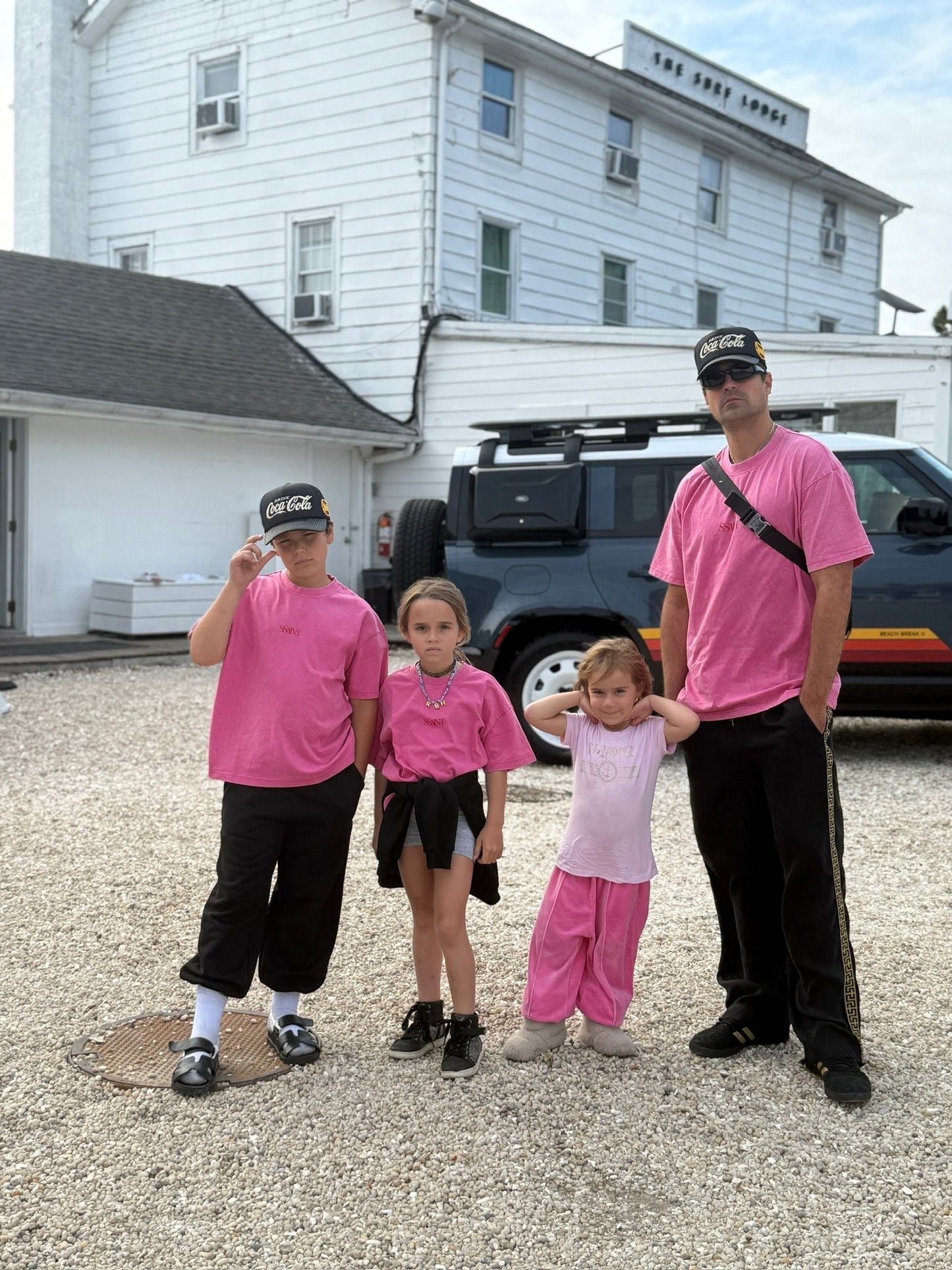 Ssaint Apparel - No Vacancy Tee - Washed Pink - Kids