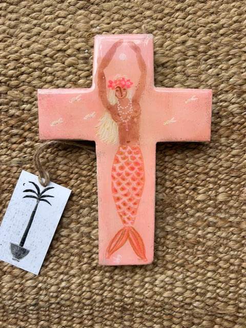 Sue Fantini Art - Mermaid Cross - 8