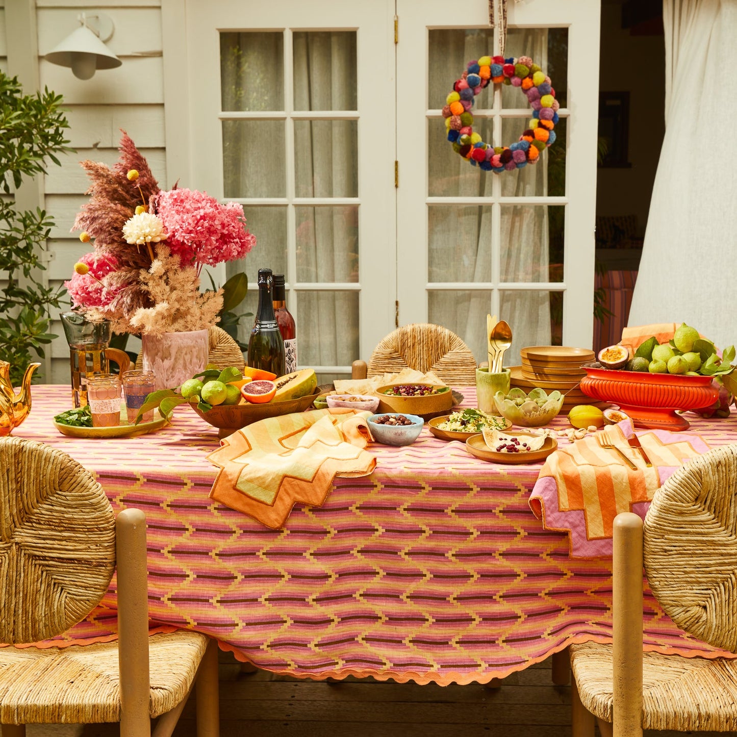 Sage X Clare - Nisha Table Cloth - Posy