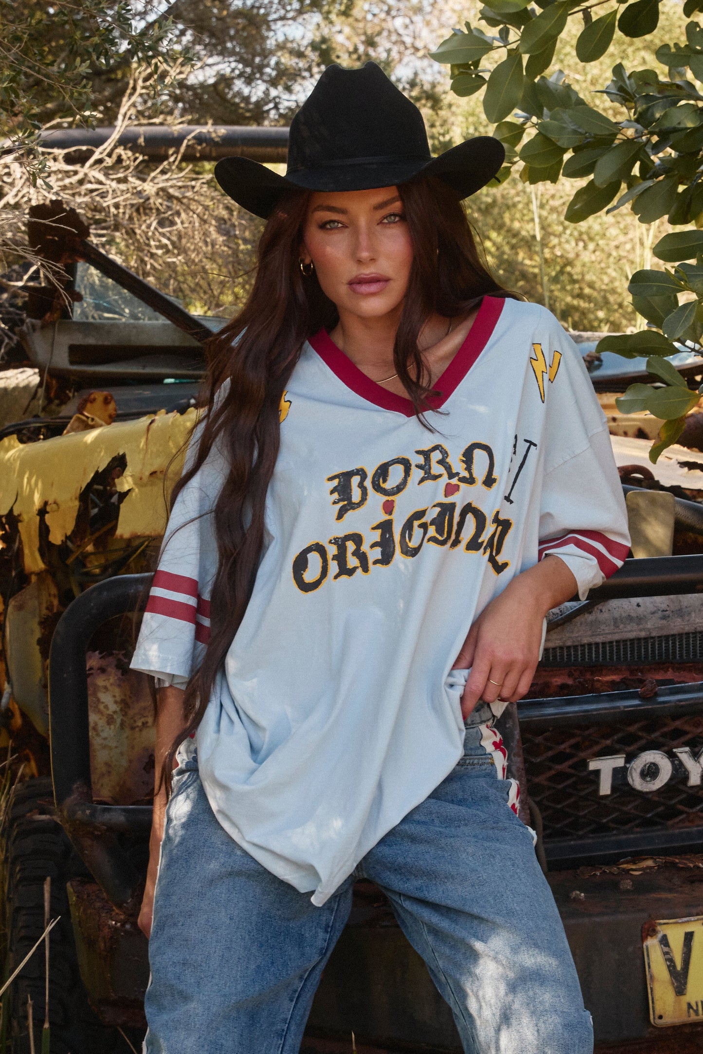 Sabbi - The Very Oversized Born Original Tee - Sky