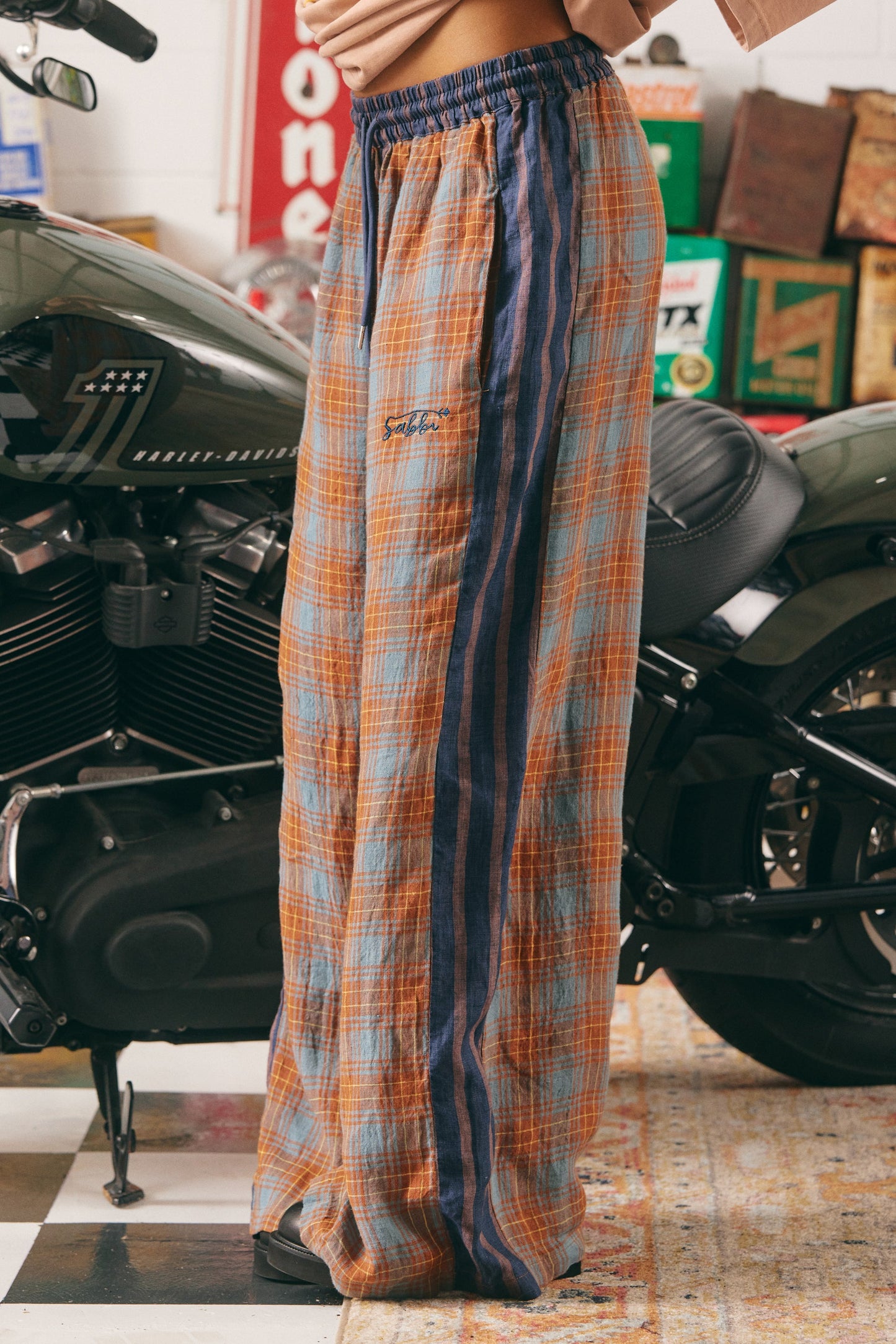 Sabbi - The Mexicola Check Pant