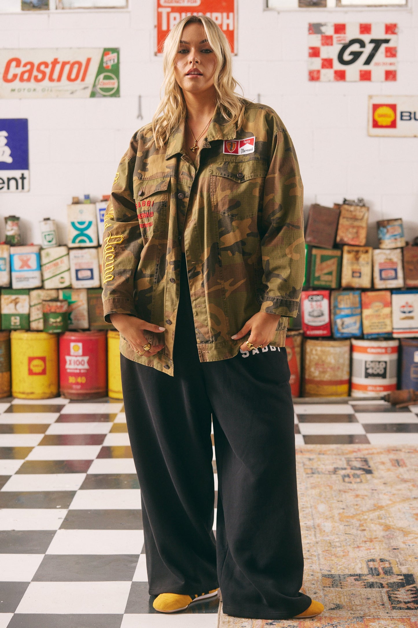 Sabbi - The Flying Mermaid Jacket - Camo