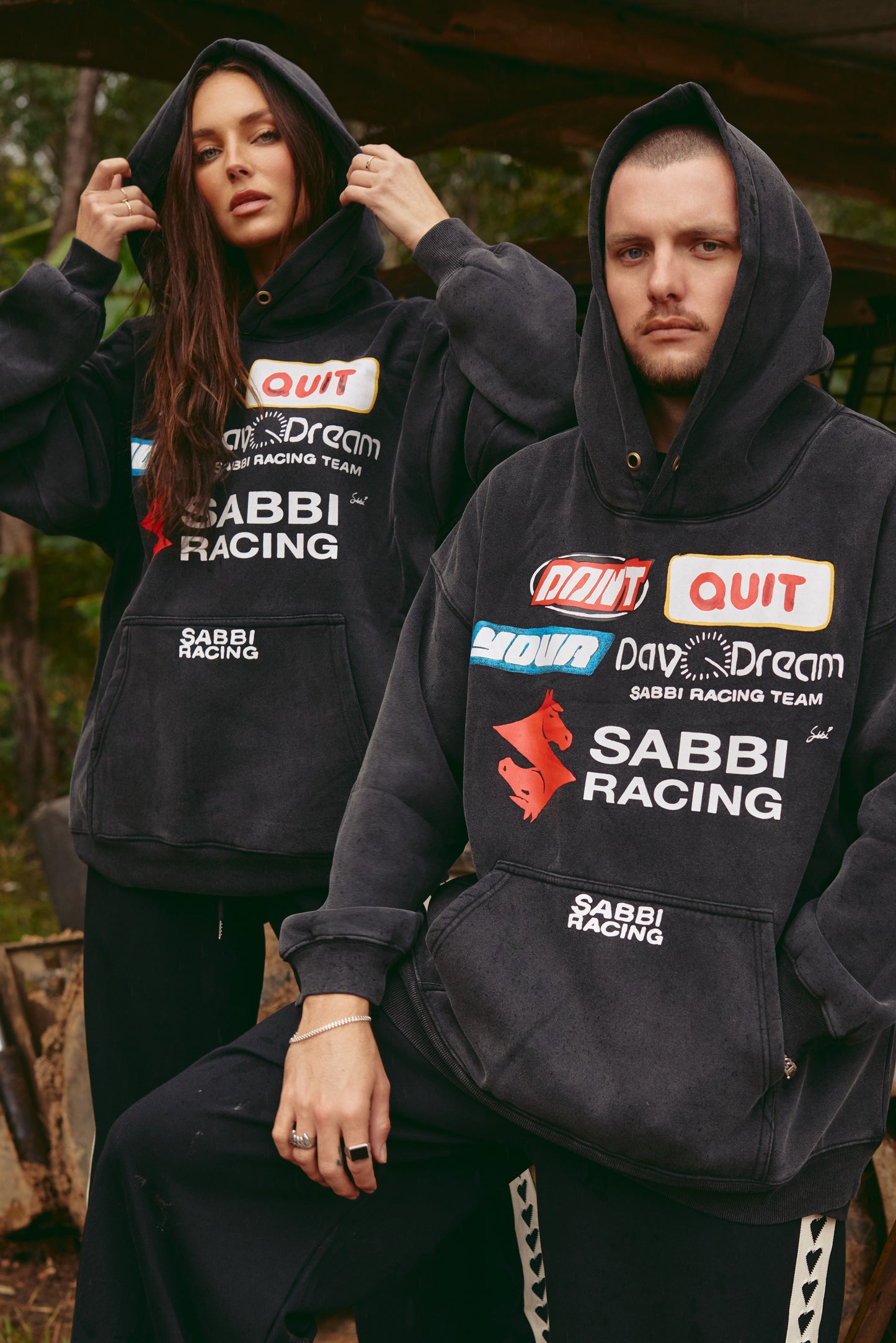 Sabbi - The Don't Quit Your Day Dream Hoodie - Black