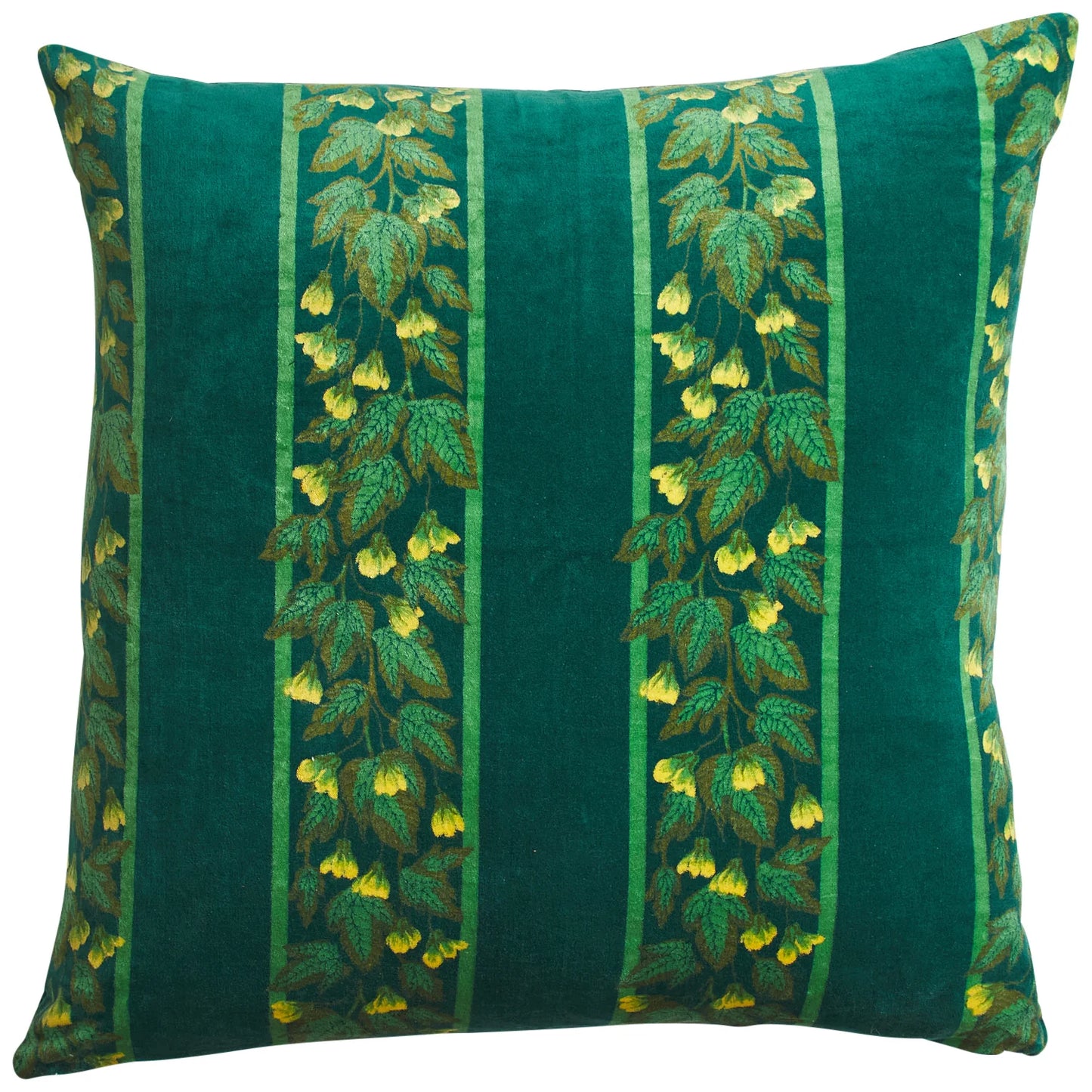 Sage X Clare - Agata Velvet Cushion - Verdant