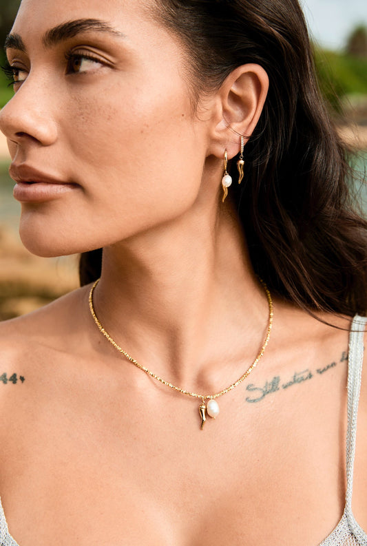 Indigo & Wolfe - Perla Earrings