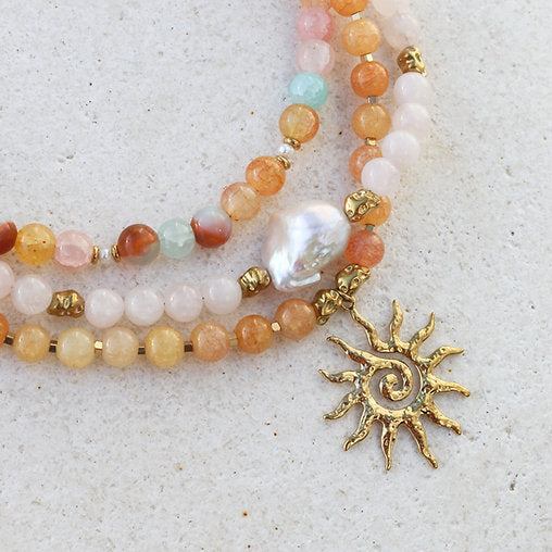 Sea Soul - Sun Seeker Beaded Necklace