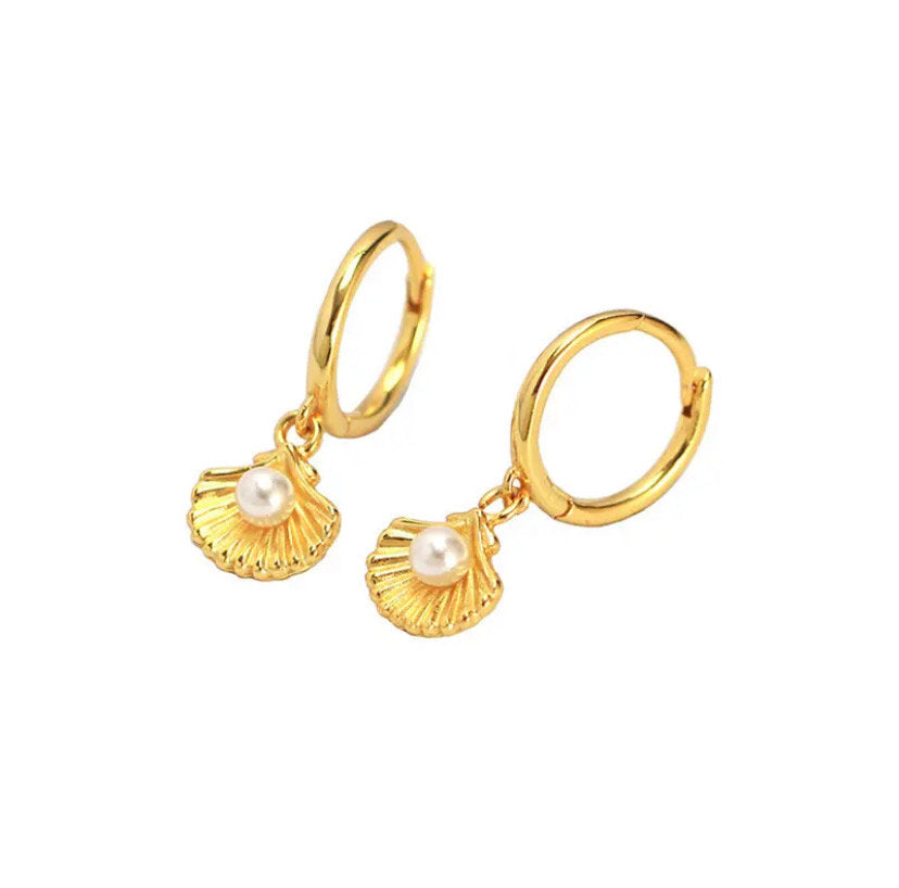 Sea Soul - Under The Sea - Gold Earrings
