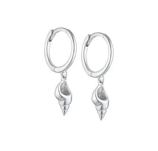 Sea Soul - Puka - Silver Earrings