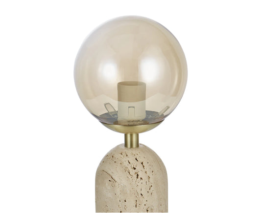 Amalfi - Soloman Travitine Table Lamp
