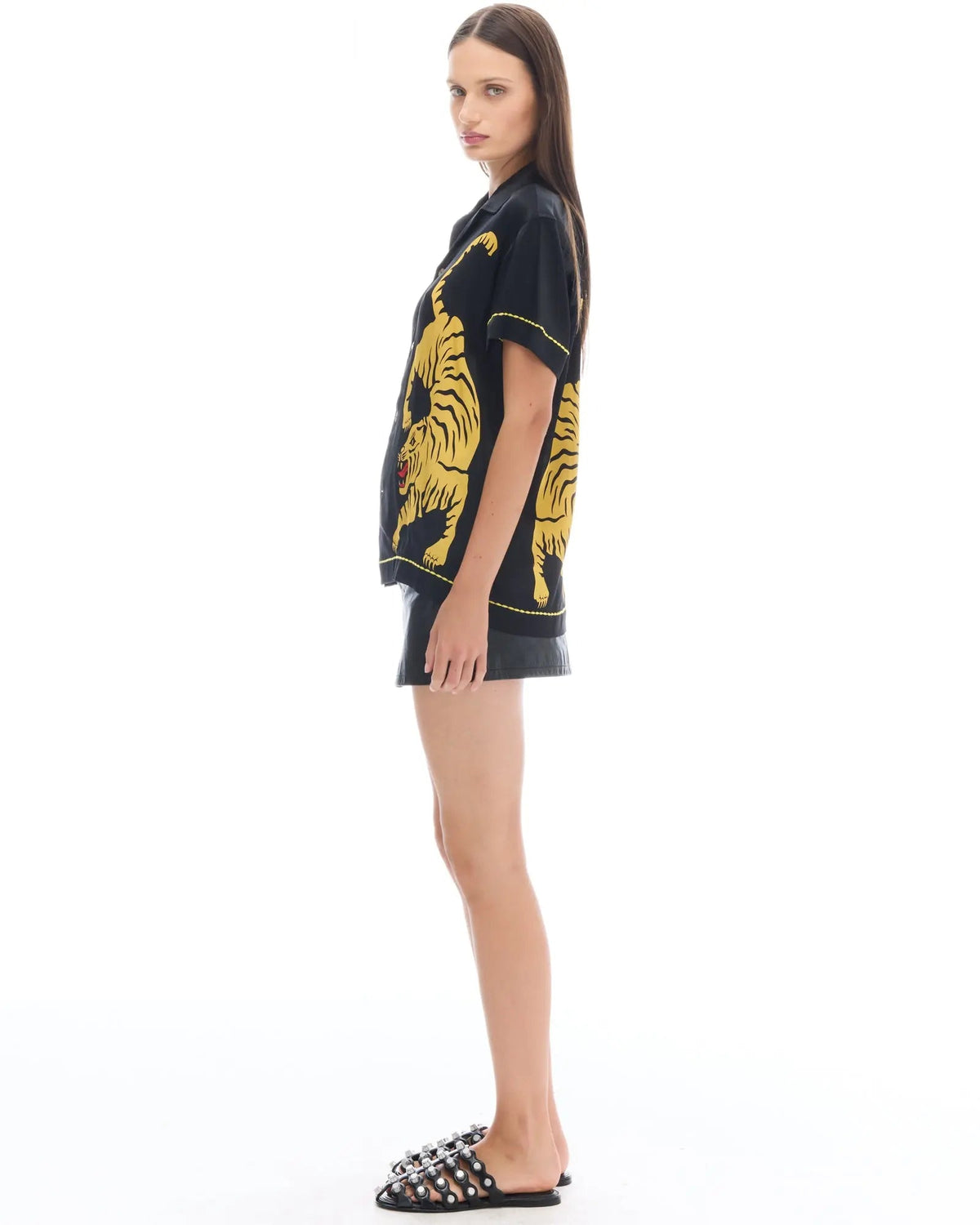 The Tales - Crouching Tiger Silk Shirt
