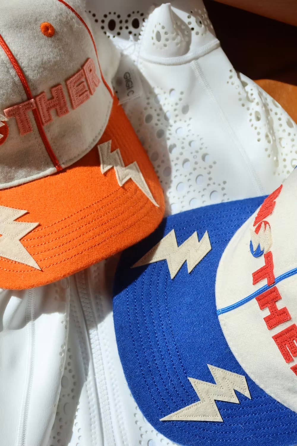 HLM - Mother Lightening Bolt Cap - Orange