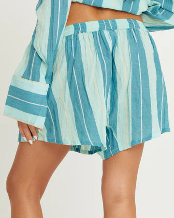 Sabbi - The Boxer Short - Pop Stripe - Blue