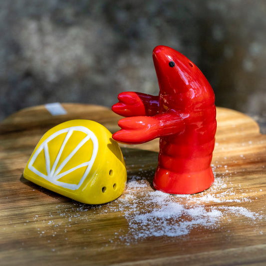 CTC - Prawn / Lemon - Salt N Pepper Shaker Set