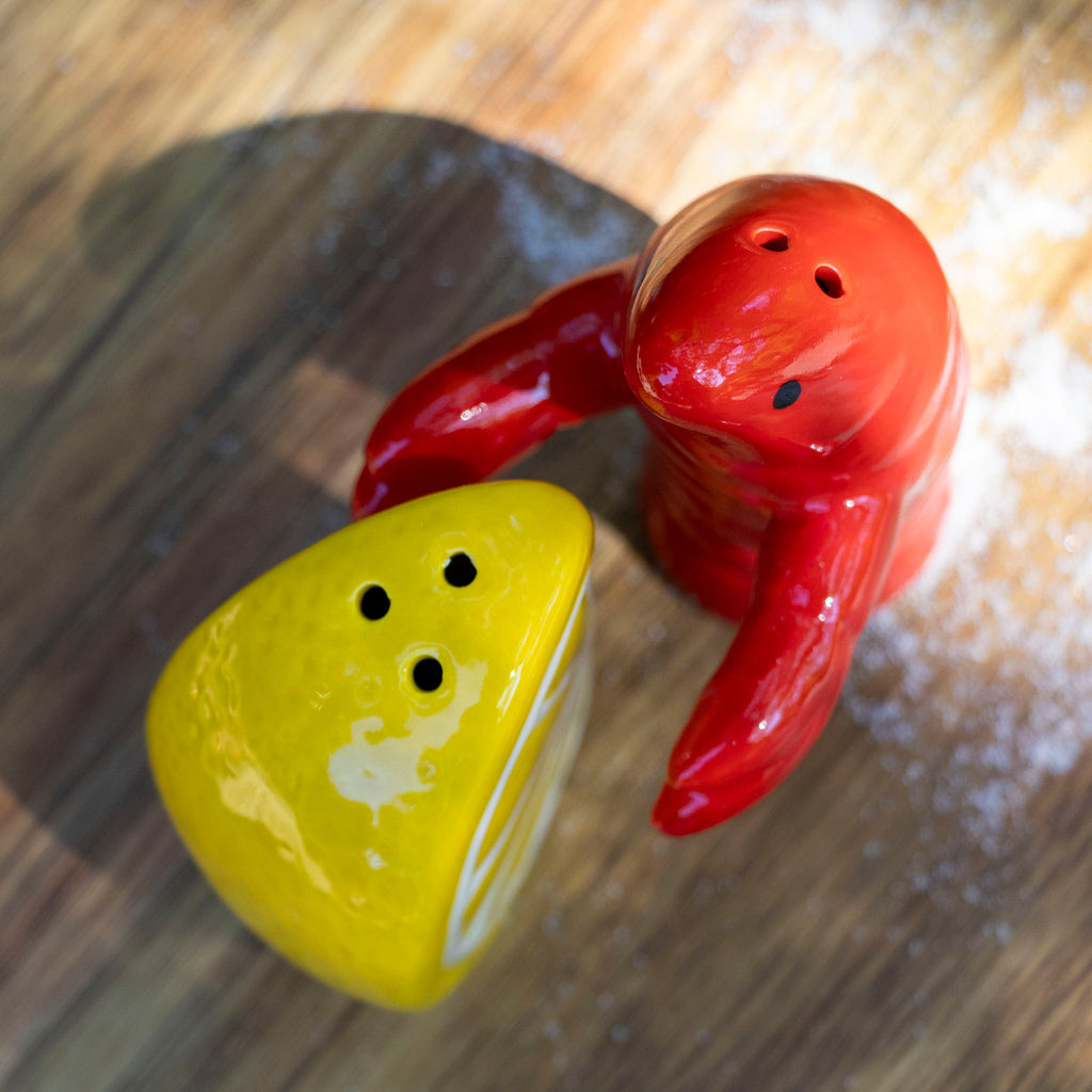 CTC - Prawn / Lemon - Salt N Pepper Shaker Set
