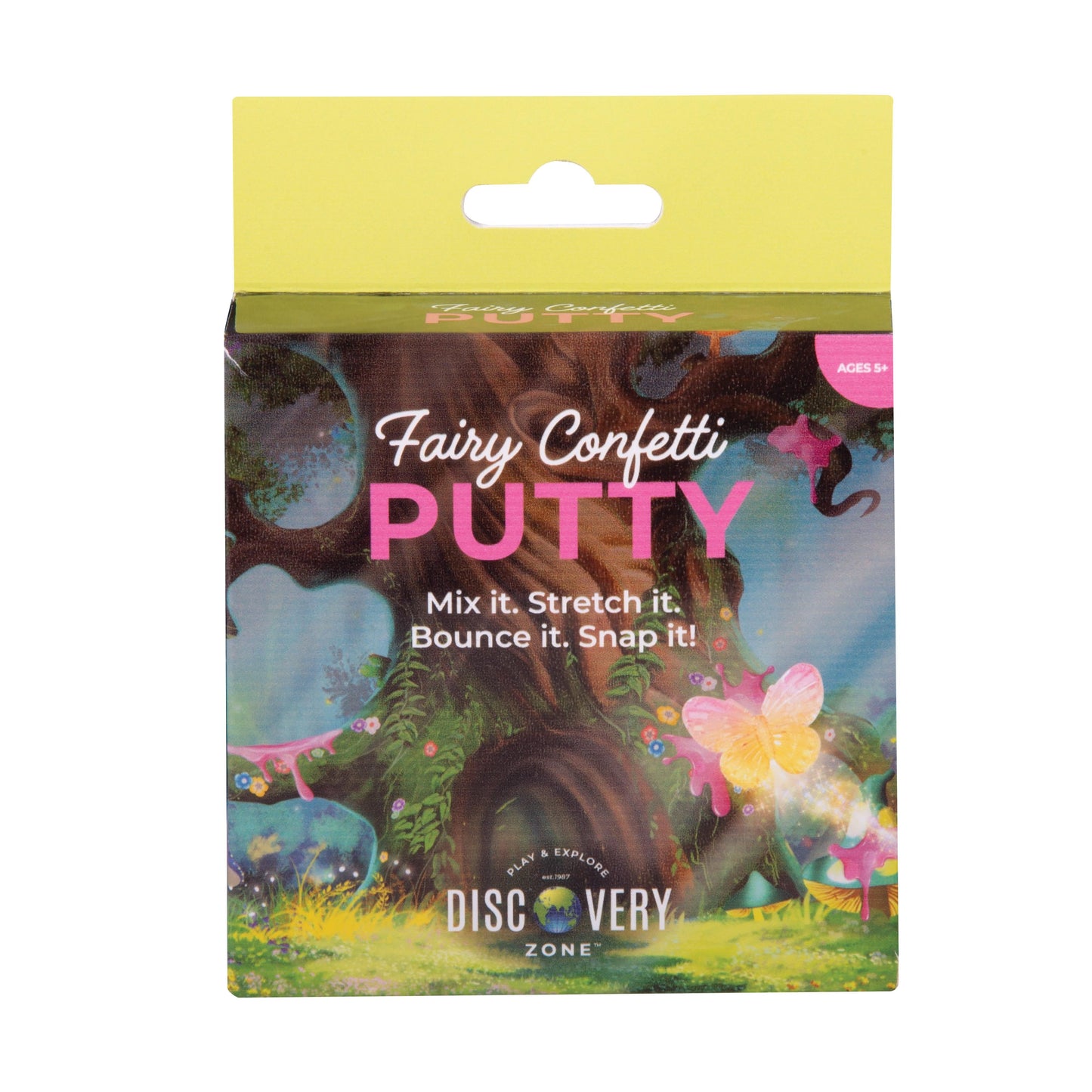 Discovery Zone - Fairy Confetti Putty - Pink