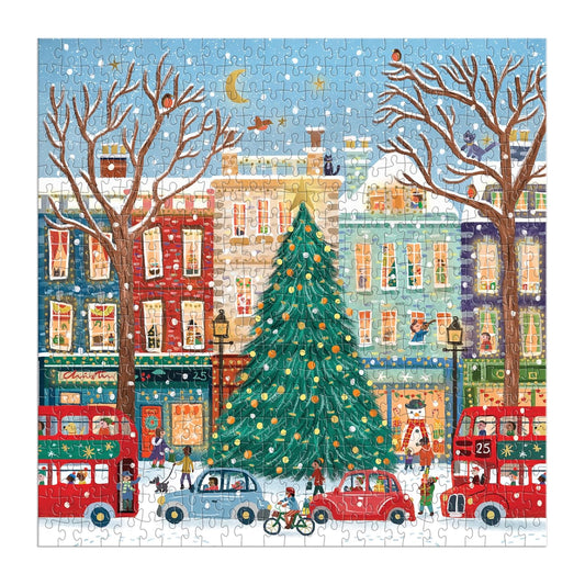 Joy Laforme - Tinsel City Foil Puzzle - 500pc