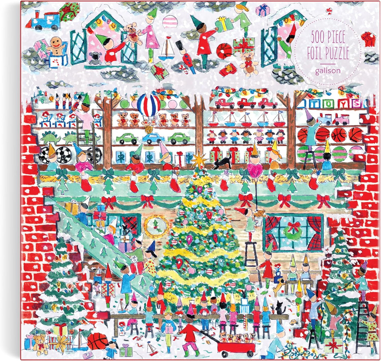 Michael Storrings - Toy Workshop Foil - 500pc Puzzle