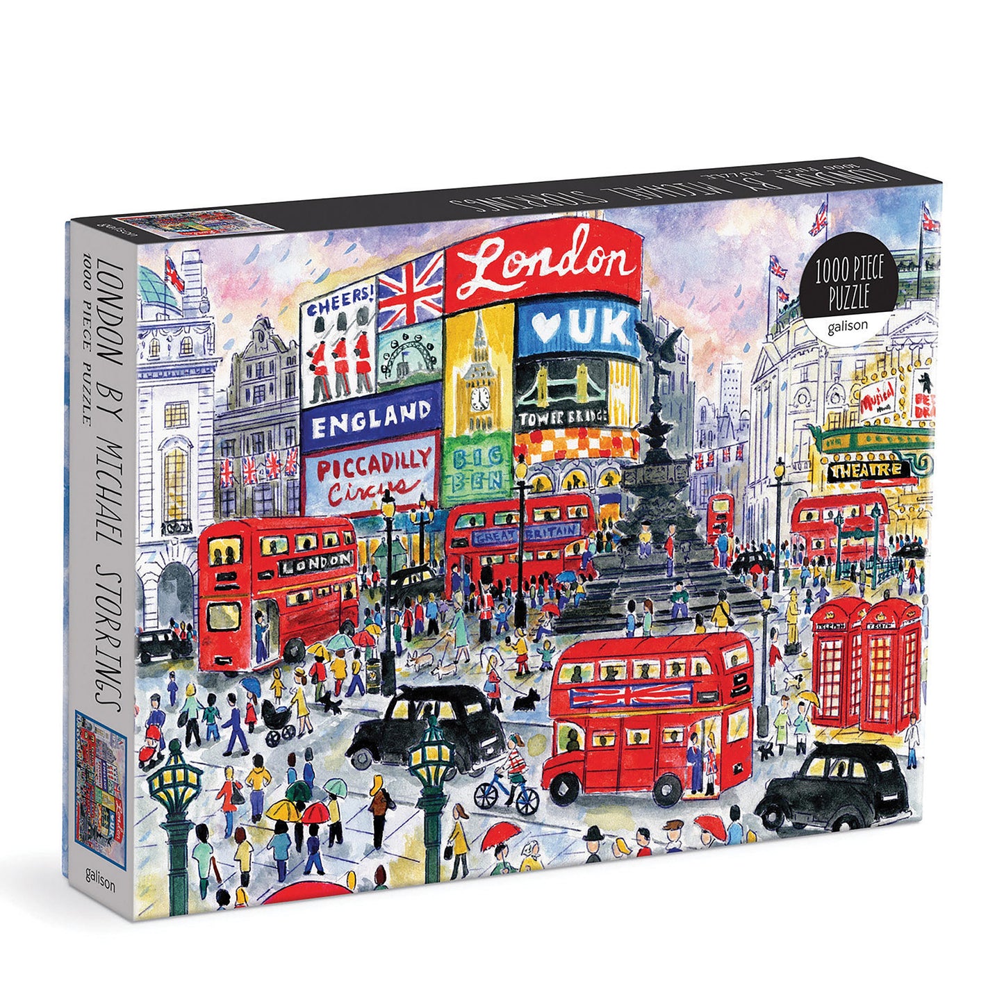 Michael Storrings 1000 Piece Jigsaw Puzzle Range - Famous Cities