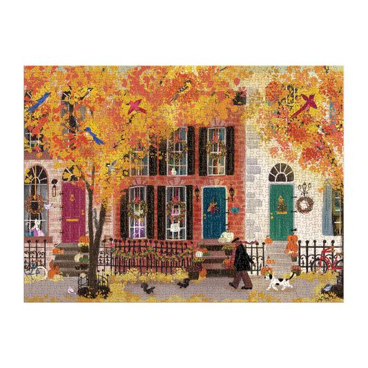 Joy Laforme - Autumn in the Neighborhood - 1000pc Puzzle