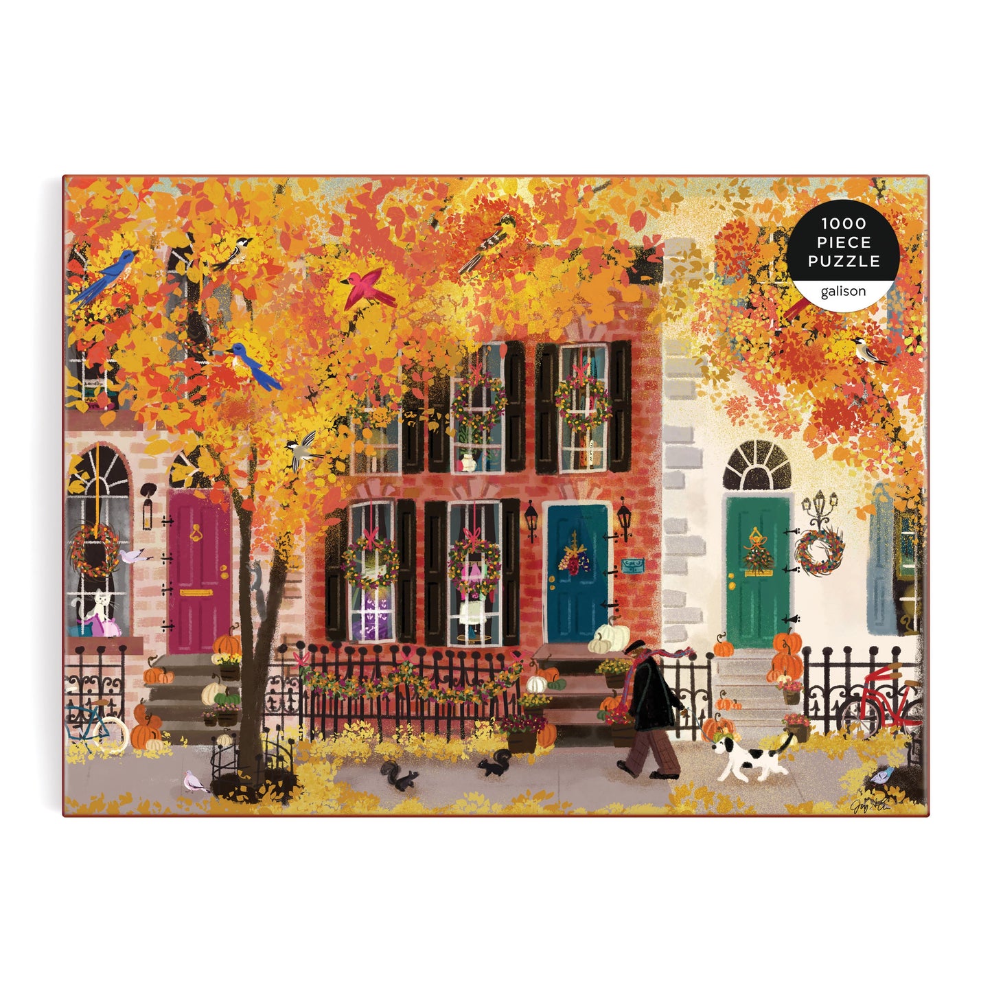 Joy Laforme - Autumn in the Neighborhood - 1000pc Puzzle