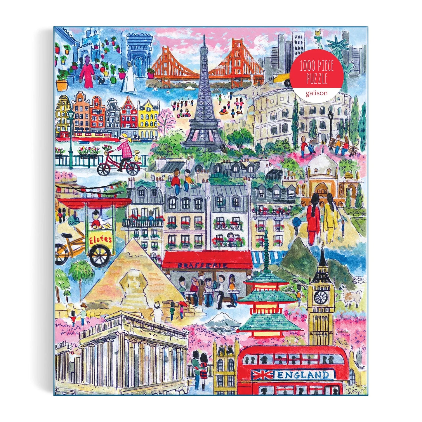 Michael Storrings - Cities Around The World - 1000pc Puzzle