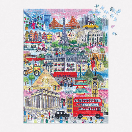 Michael Storrings - Cities Around The World - 1000pc Puzzle