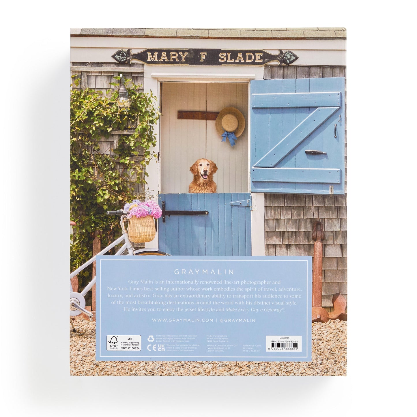 Galison - Gray Malin Nantucket - 1000pc Book Puzzle