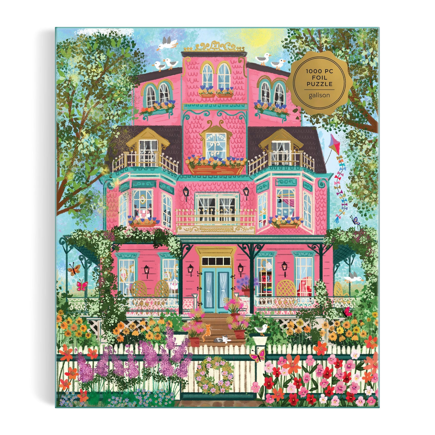 Joy Laforme - Capeside Victorian Foil Puzzle - 1000 Pc