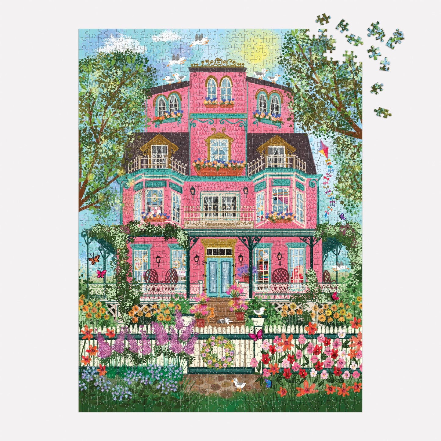 Joy Laforme - Capeside Victorian Foil Puzzle - 1000 Pc