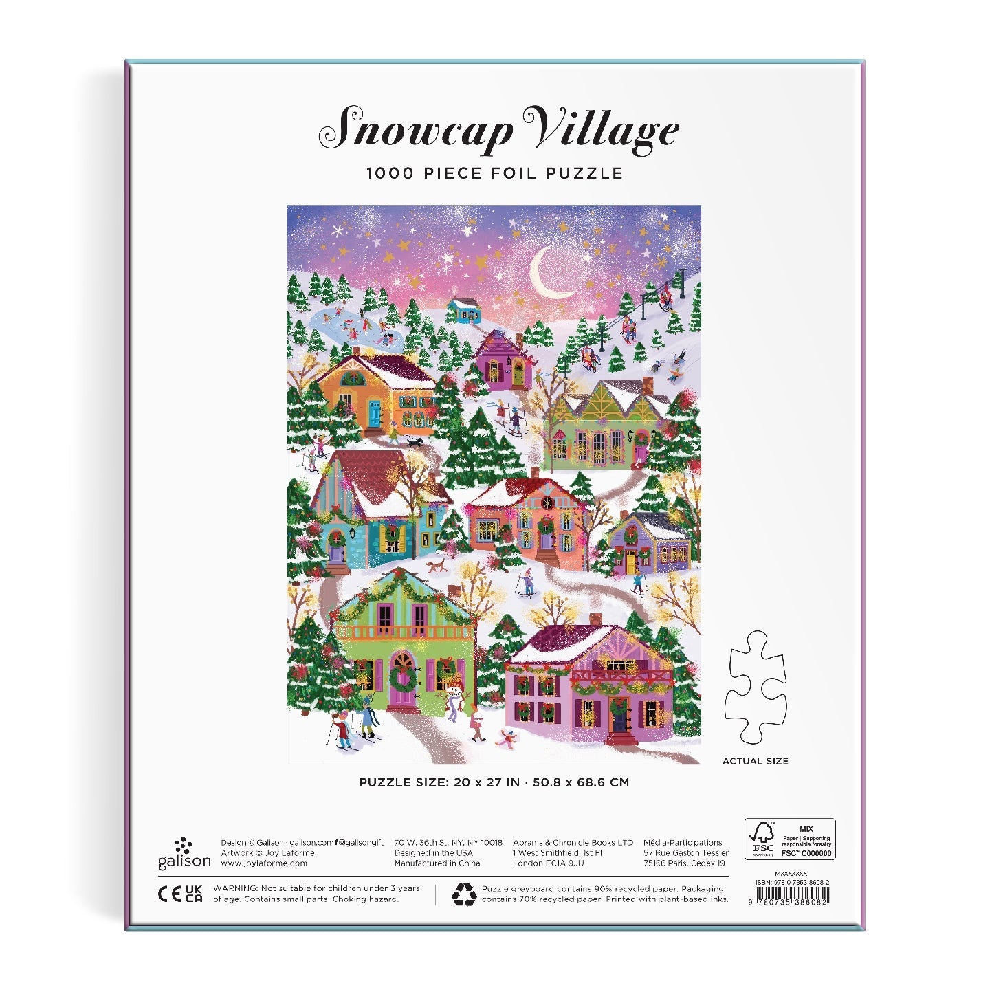 Joy Laforme - Snowcap Village - 1000pc Puzzle