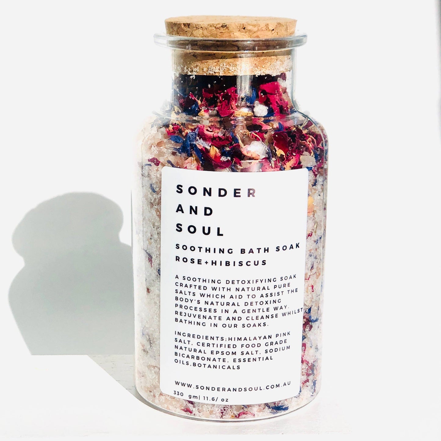Sonder and Soul - Rose and Hibiscus Bath Soak
