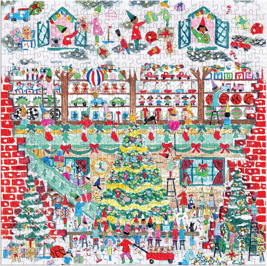 Michael Storrings - Toy Workshop Foil - 500pc Puzzle