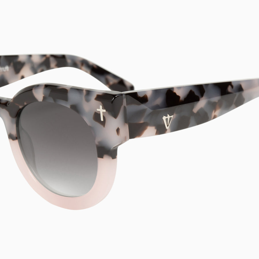 Valley Eyewear - A Dead Coffin Club - Baby Pink Tort - Polarised
