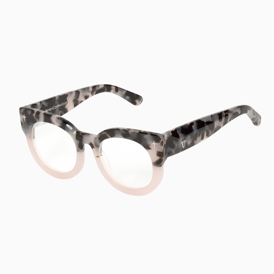 Valley Eyewear - A Dead Coffin Club - Baby Pink Tort