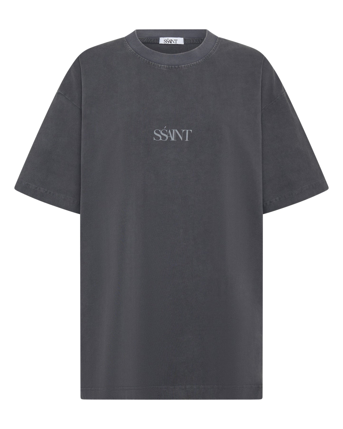SSAINT Apparel - No Vacancy Tee - Charcoal Acid Wash