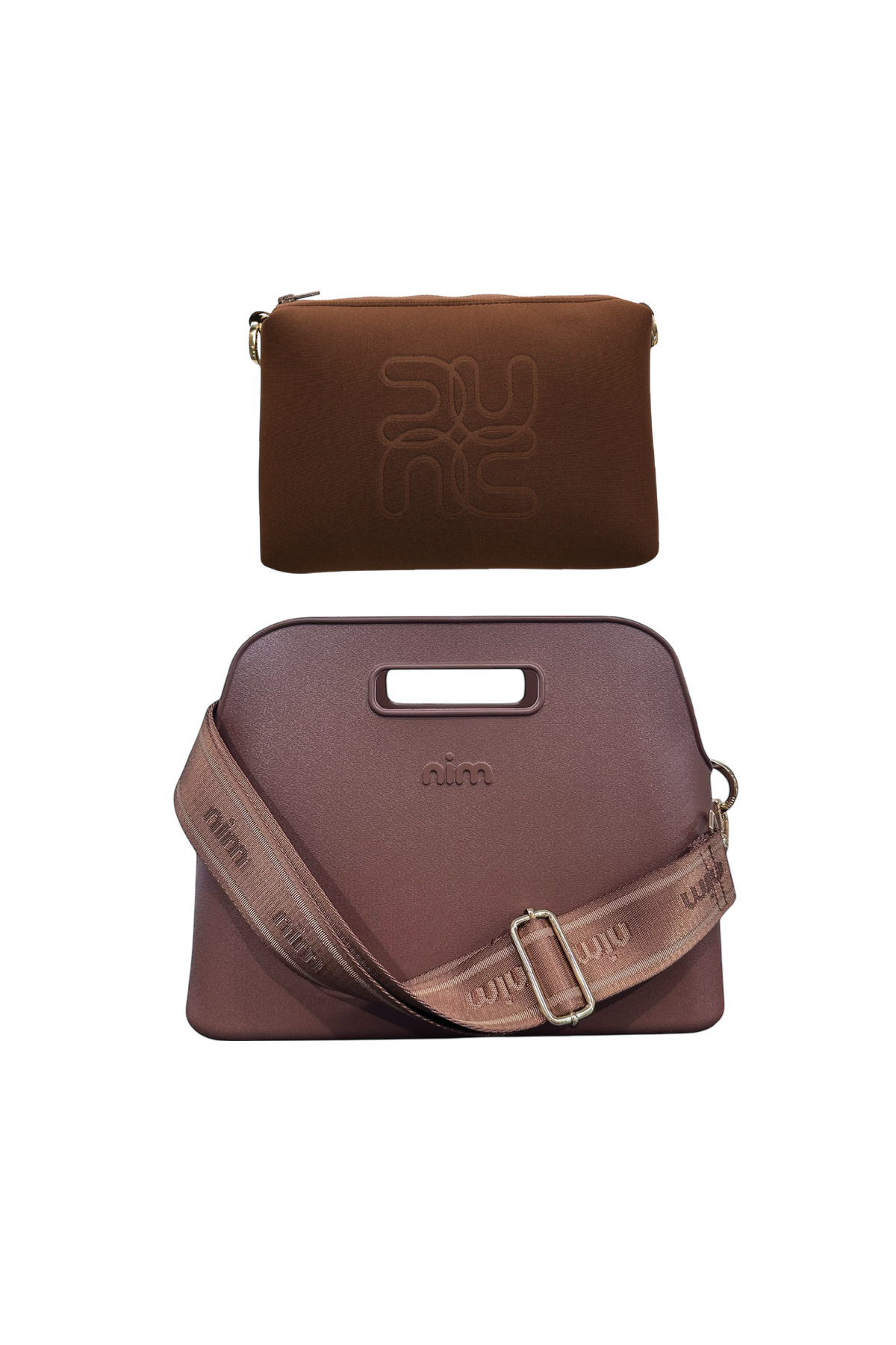 Nim The Label - BB Tote Set - Cocoa