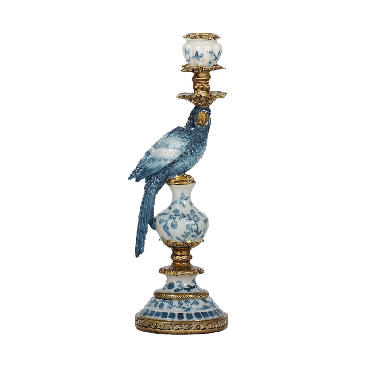 CTC - Polly Parrot Candle Holder - Blue