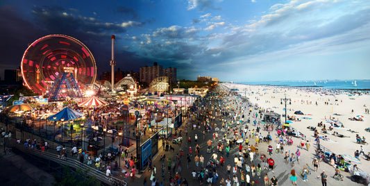Stephen Wilkes - Day to Night Coney Island Puzzle - 1500pc