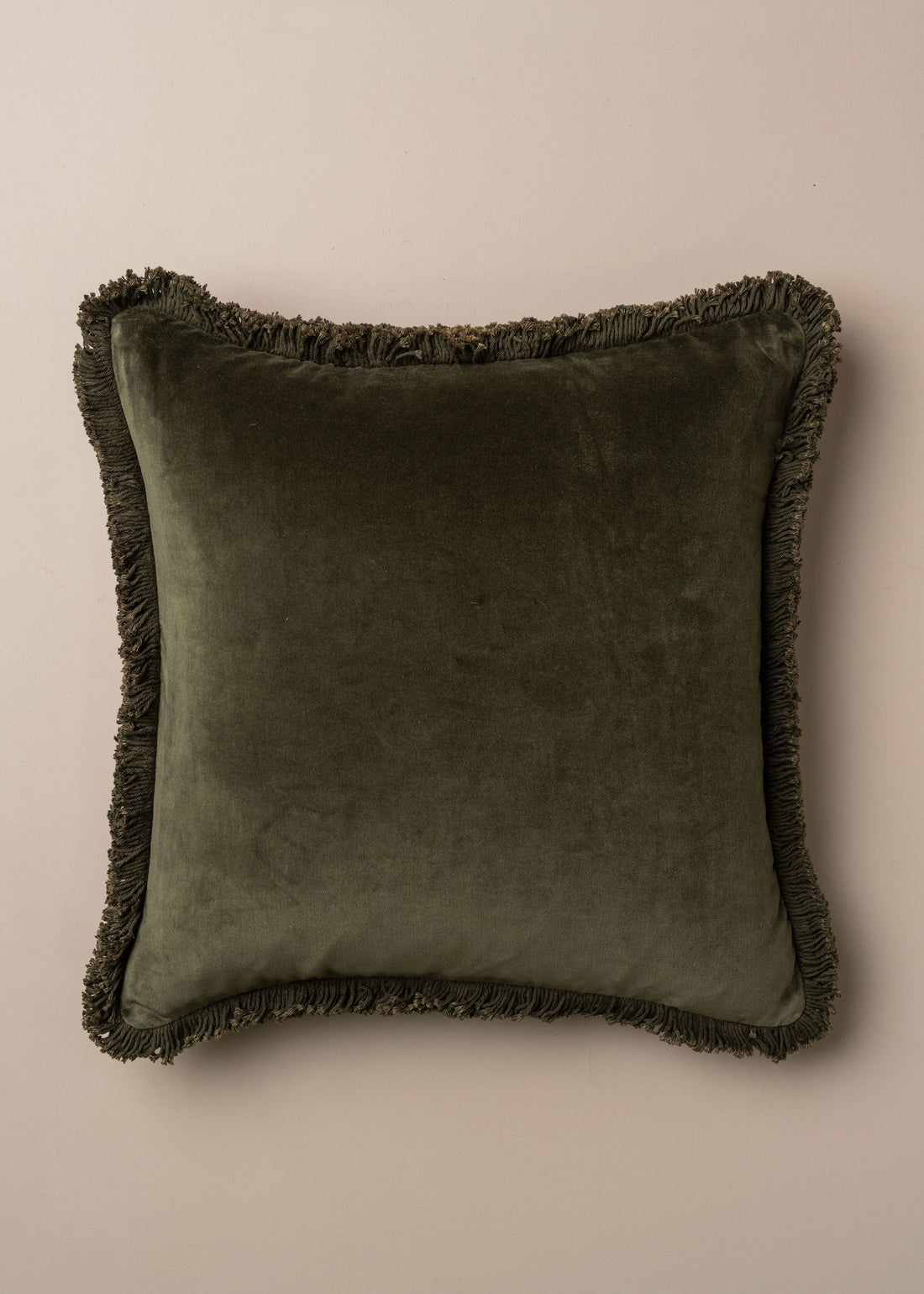 Saarde Velvet Fringed Cushion Range - Square + Lumbar + Round