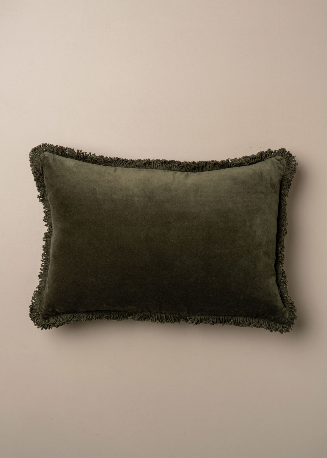 Saarde Velvet Fringed Cushion Range - Square + Lumbar + Round
