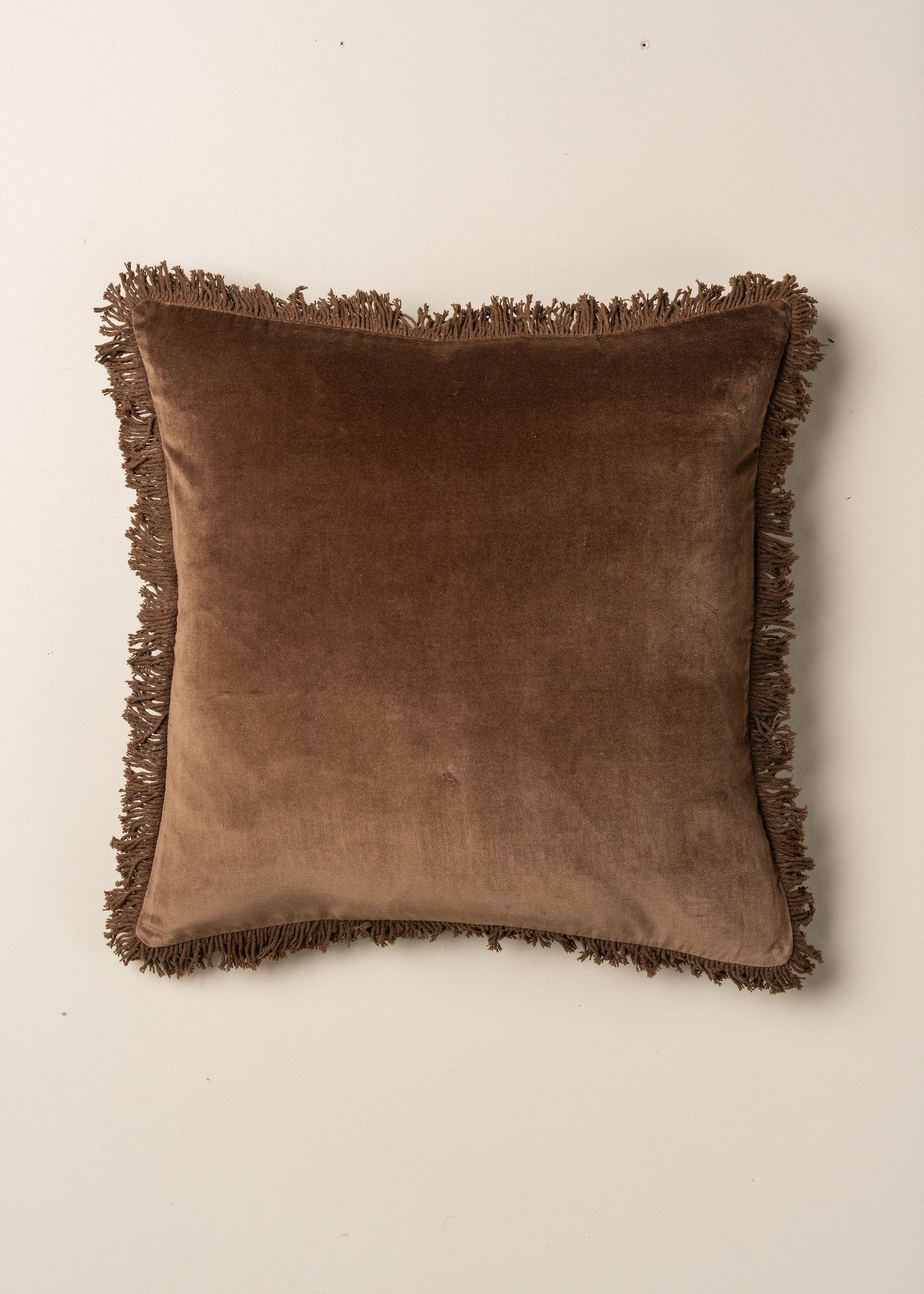 Saarde Velvet Fringed Cushion Range - Square + Lumbar + Round