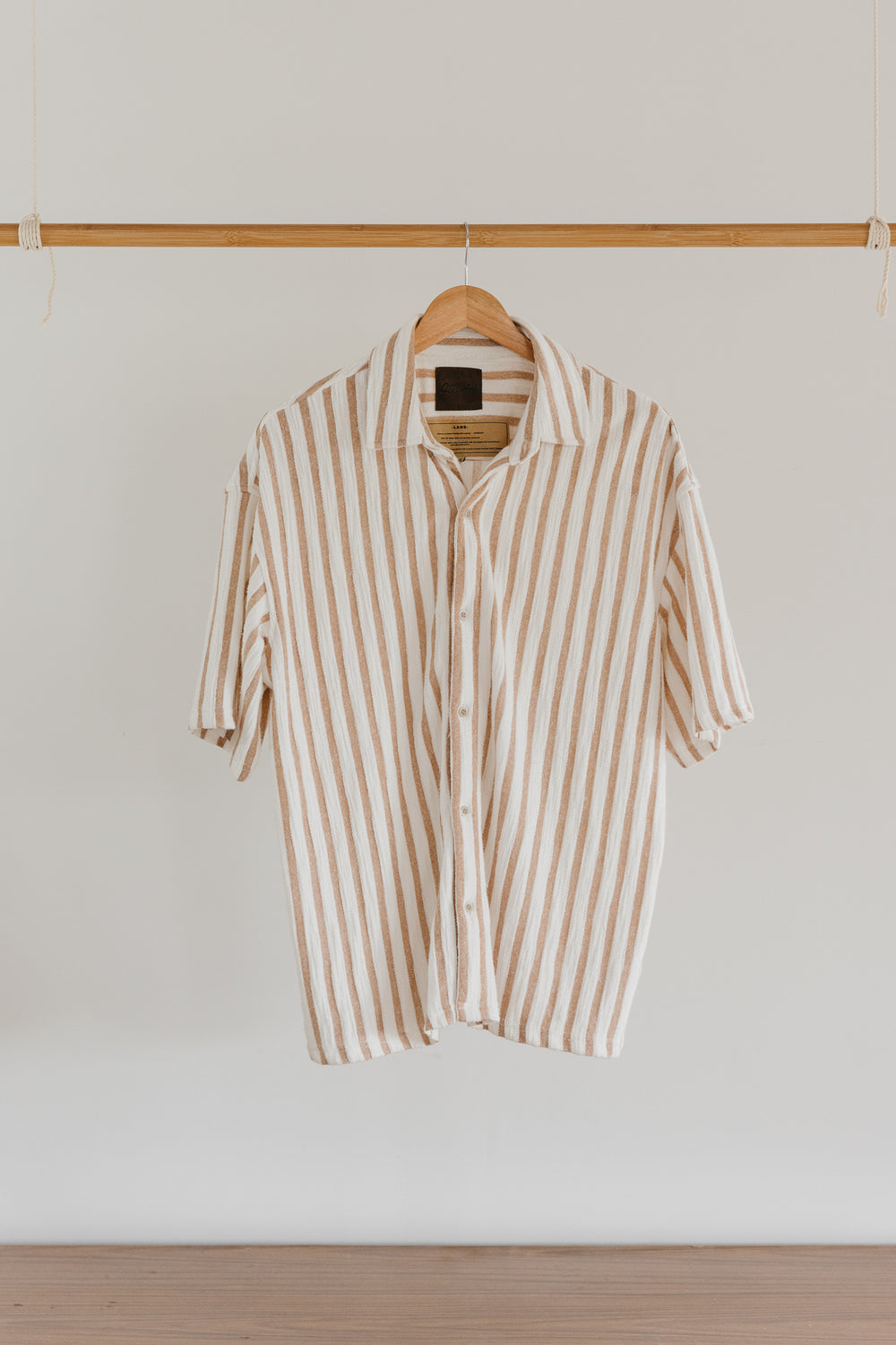 Ottway The Label - Lane - Stripe Textured Shirt - Unisex